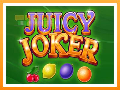 เครื่องเกม Juicy Joker - เกมเพื่อเงินจริง