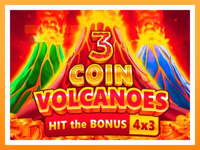 เครื่องเกม 3 Coin Volcanoes - เกมเพื่อเงินจริง