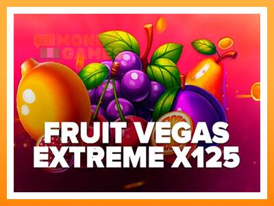 เครื่องเกม Fruit Vegas Extreme x125 - เกมเพื่อเงินจริง