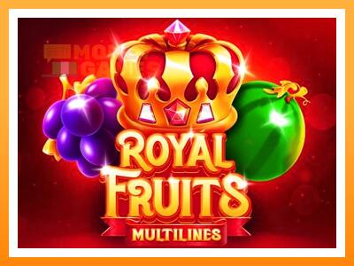 เครื่องเกม Royal Fruits Multilines - เกมเพื่อเงินจริง