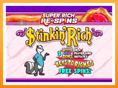 เครื่องเกม Stinkin Rich Super Rich Re-Spins - เกมเพื่อเงินจริง