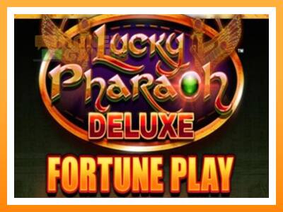 เครื่องเกม Lucky Pharaoh Deluxe Fortune Play - เกมเพื่อเงินจริง