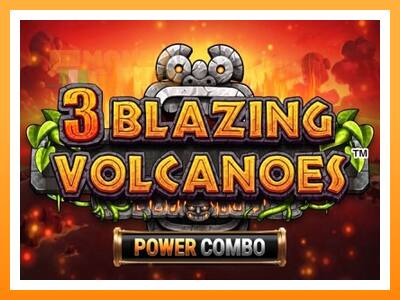 เครื่องเกม 3 Blazing Volcanoes Power Combo - เกมเพื่อเงินจริง