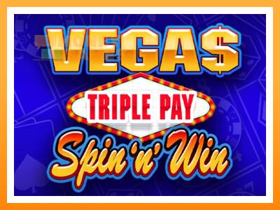 เครื่องเกม Vegas Triple Pay Spin n Win - เกมเพื่อเงินจริง