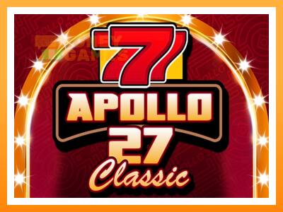 เครื่องเกม Apollo 27 Classic - เกมเพื่อเงินจริง