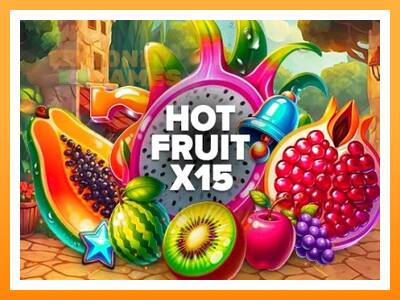 เครื่องเกม Hot Fruit x15 - เกมเพื่อเงินจริง