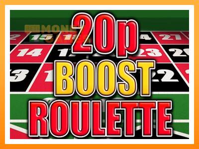 เครื่องเกม 20p Boost Roulette - เกมเพื่อเงินจริง