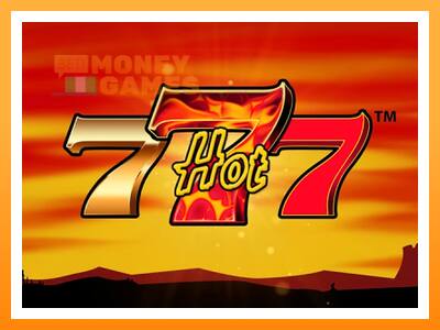 เครื่องเกม Hot 777 - เกมเพื่อเงินจริง