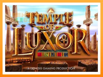 เครื่องเกม Temple of Luxor - เกมเพื่อเงินจริง